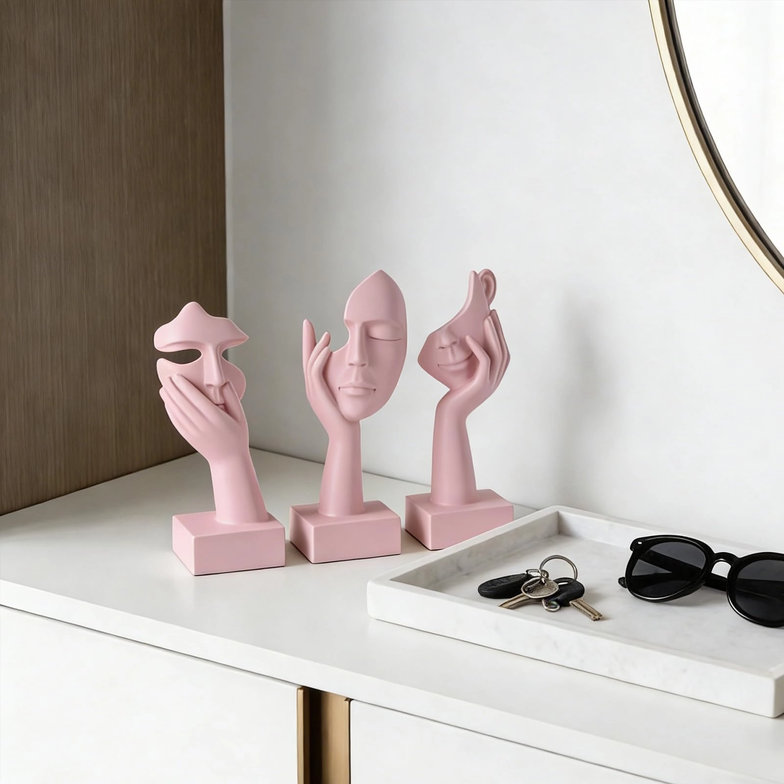 Thinker Statue - Plastic, Resin
