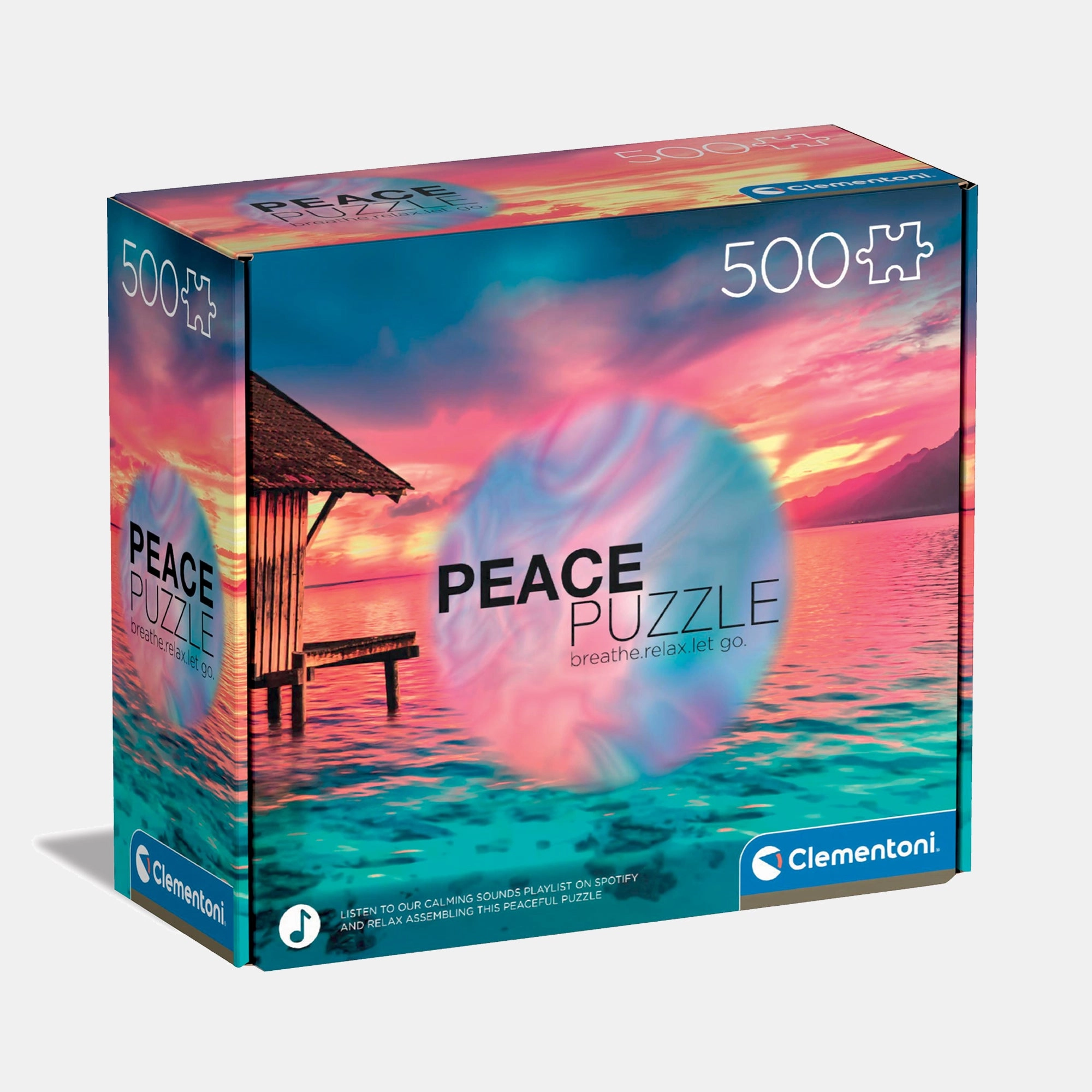 Clementoni Living The Present Puzzle (B378087) - 500 pcs