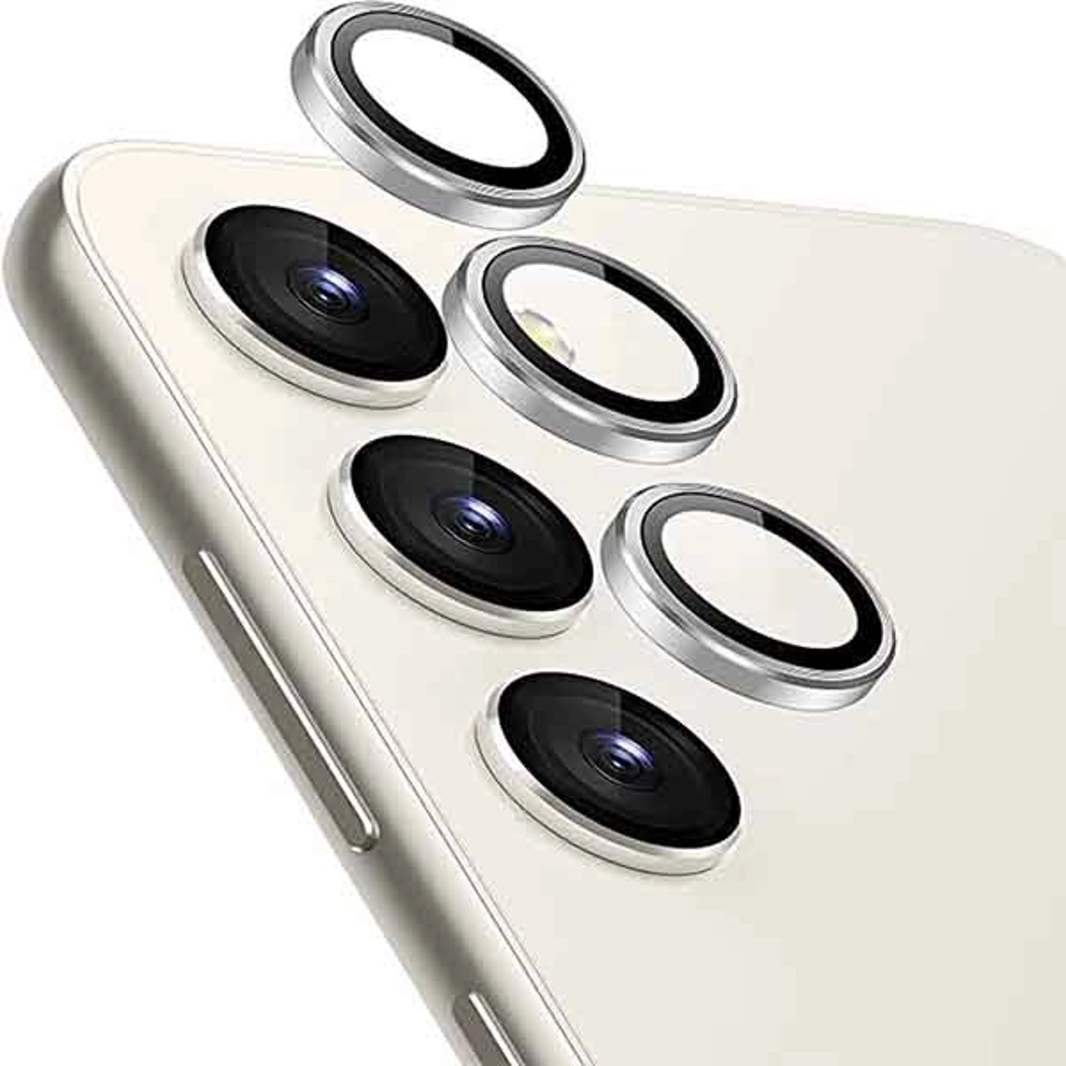 HD Tempered Glass Camera Lens Protector for Galaxy S23 Plus (2-Pack)