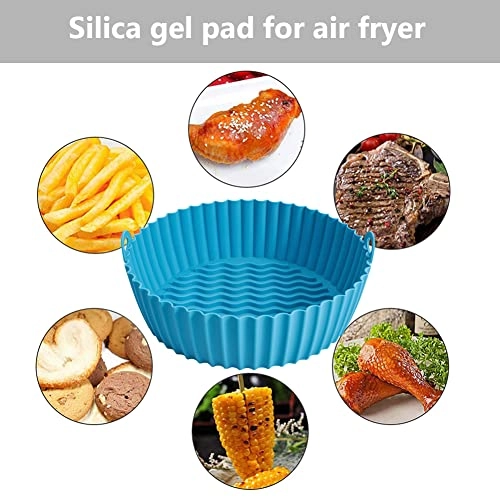 Silicone Air Fryers Basket Replacemen - 8.5inch