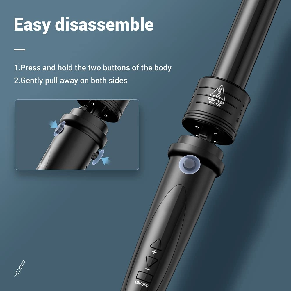 Hair Curling Wand - 9mm-32mm