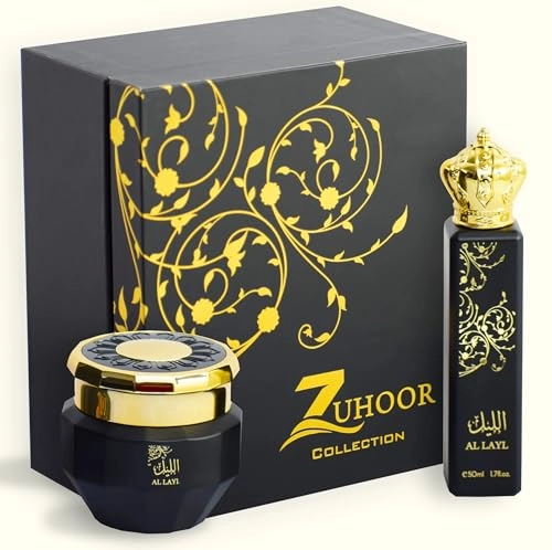 ZUHOOR - Eau de Parfum 50ml + Bakhoor - 50g