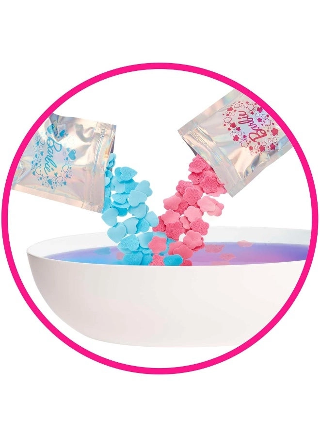 Doll - Blonde + Bathtub Playset - Confetti Soap & Accessories