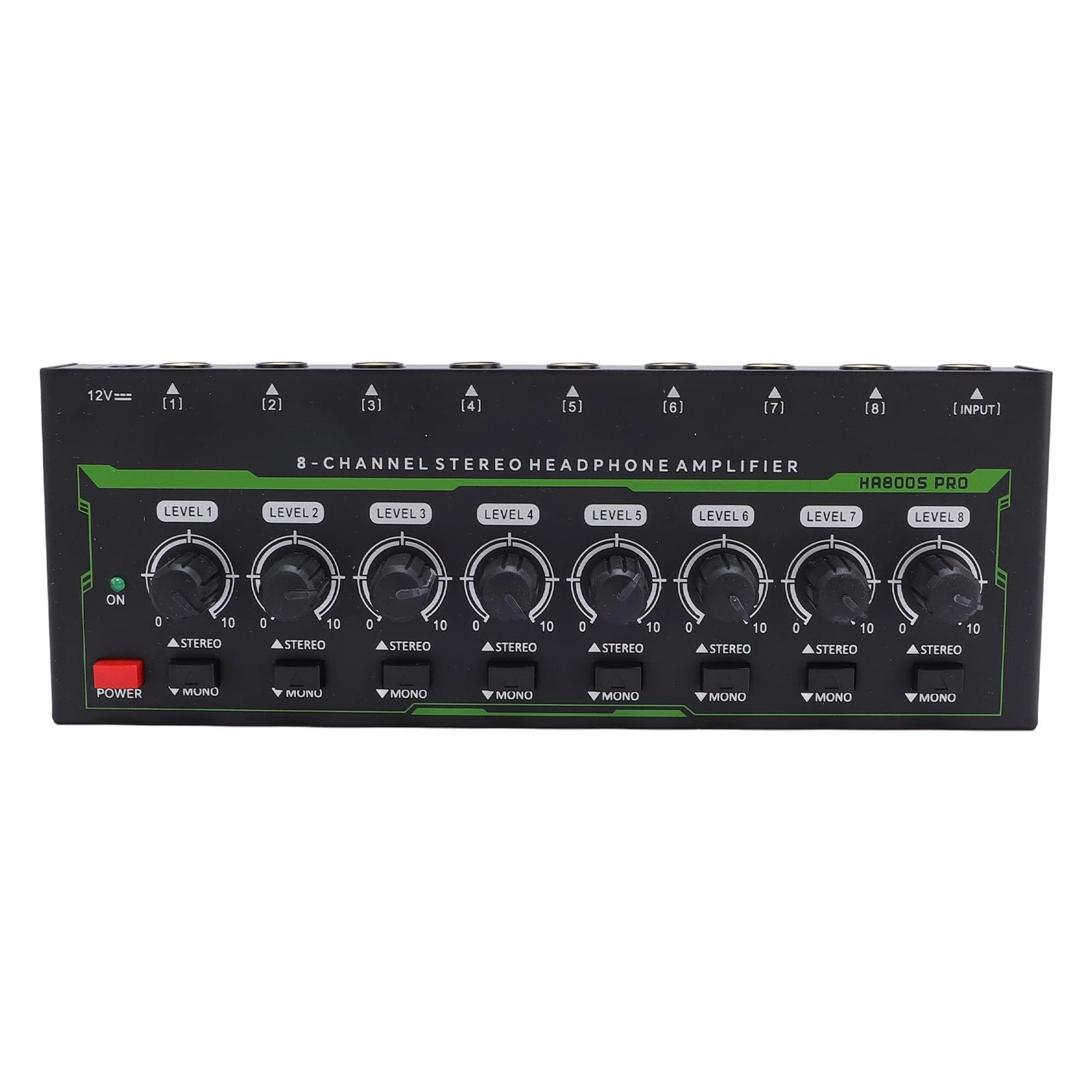 ANGGREK 8 Channel Stereo Headphone Amplifier