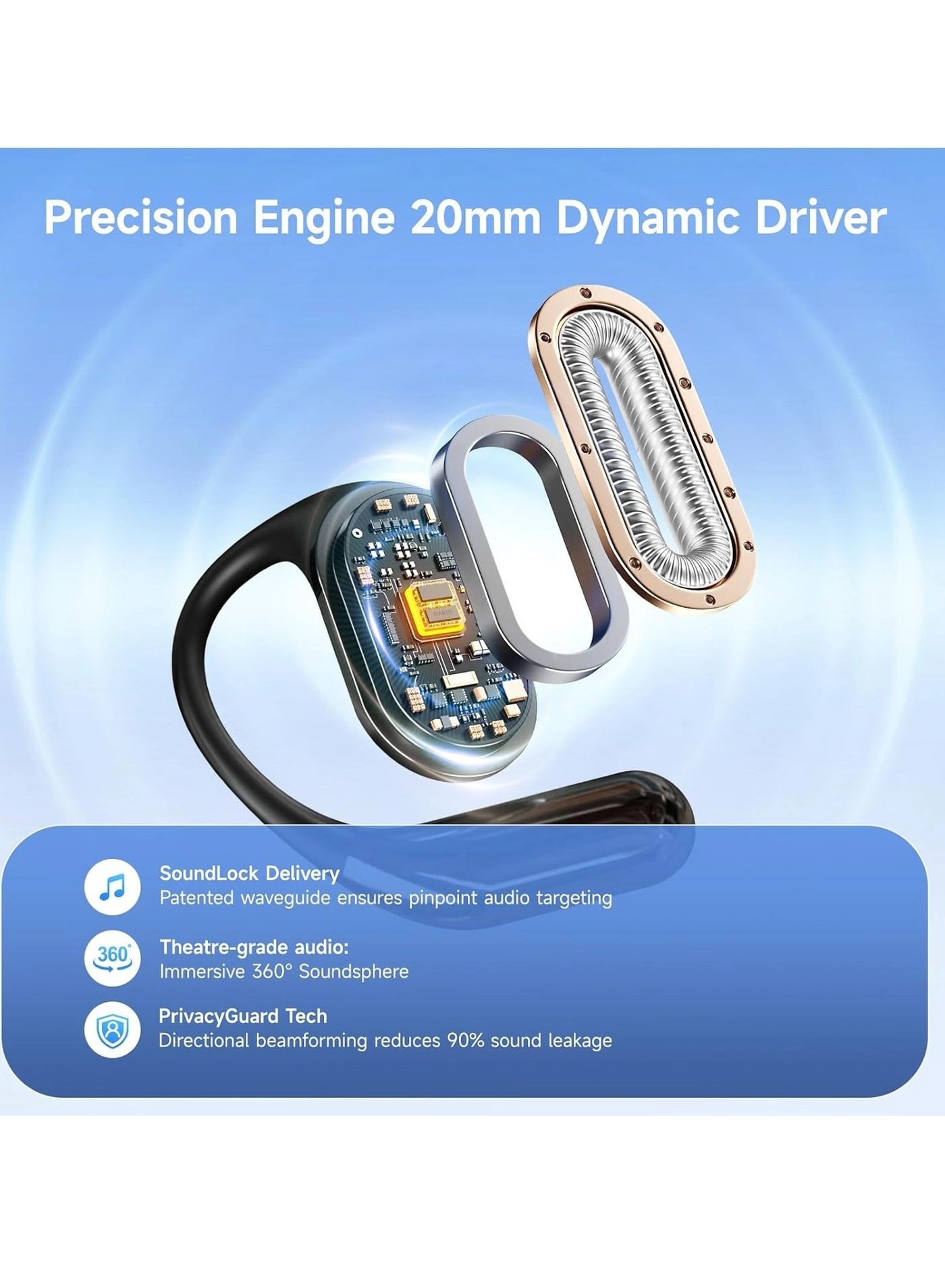 Open Ear Wireless Earbud