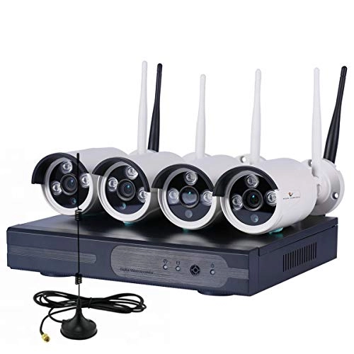 WIRELESS NVR - 4 channels + IP CAMERA