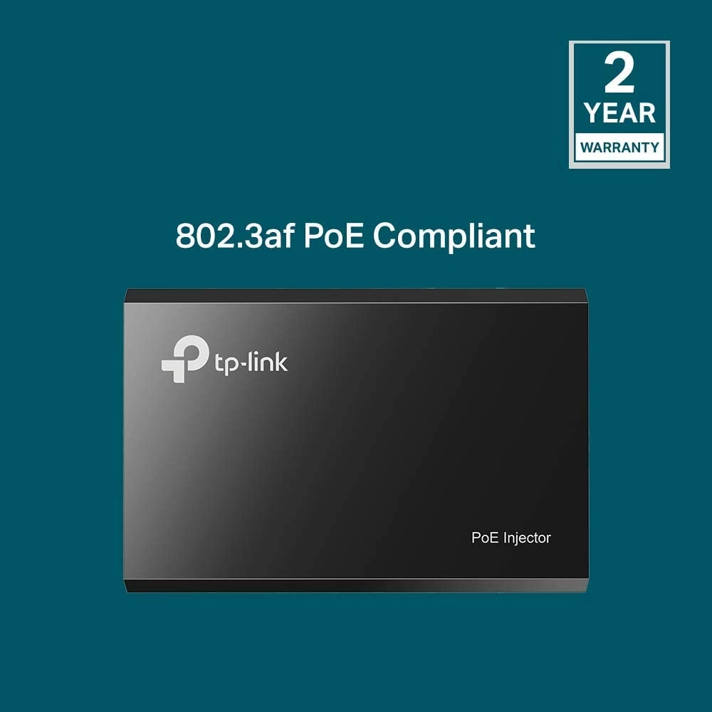 PoE Injector - 1 IEEE 802.3af 150 Mbps