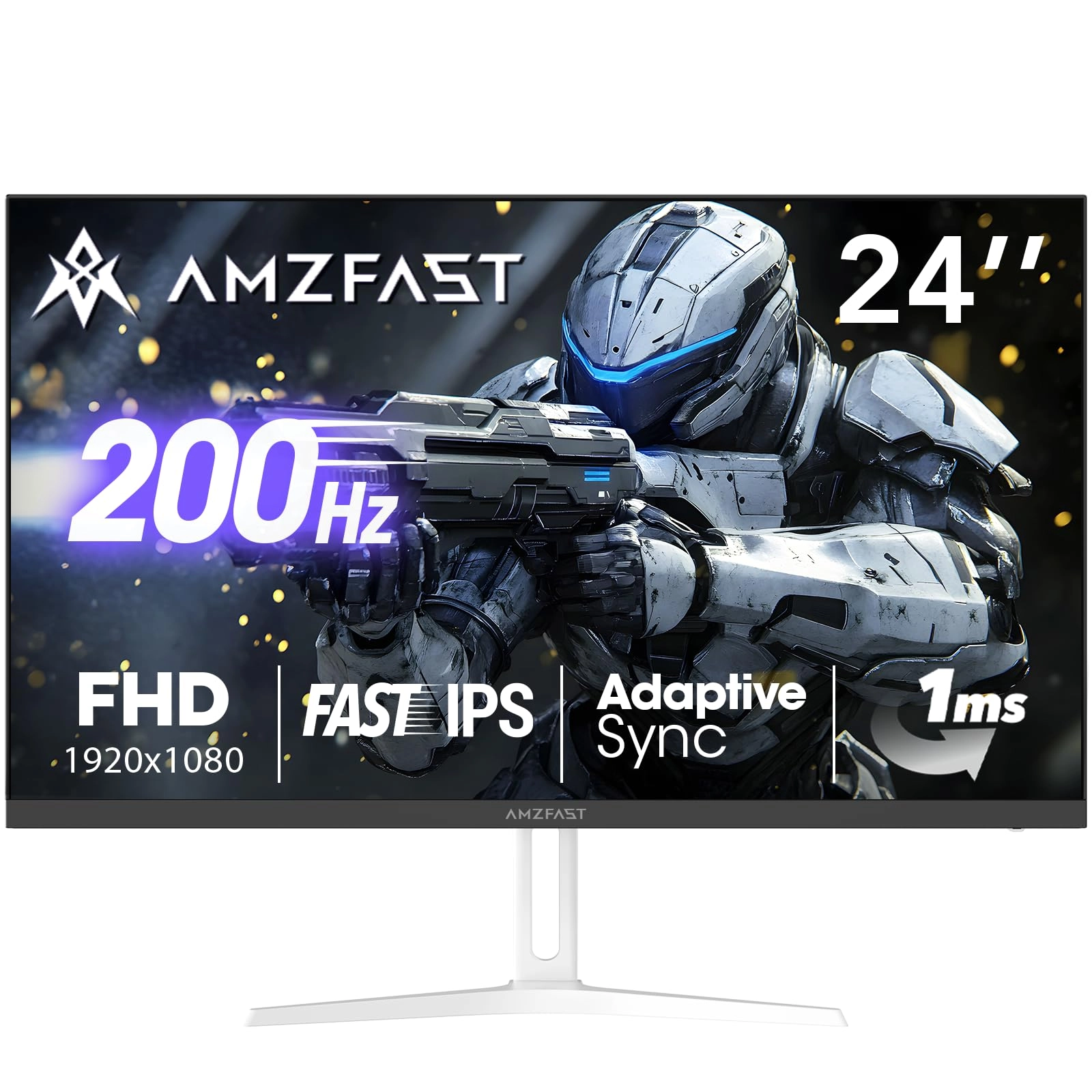 Amzfast AMZG24X1W - 24 Inches 1920x1080