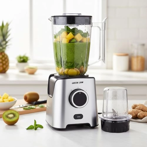 6-in-1 Blender - Unbreakable Jar, Chopper & Grinder