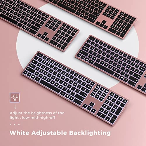 Bluetooth Backlit Keyboard - US Wireless