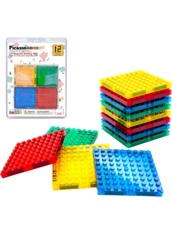 Magnetic Building Block Set - 12pcs