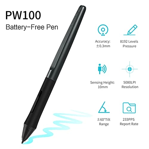 HS64 - 6.3 x 4 inch 8192 levels