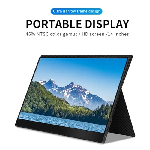 Portable Monitor - 1920 x 1080 Pixels 14 Inches