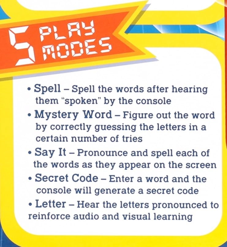 Basic Fun Retro Speak & Spell - 4 years+