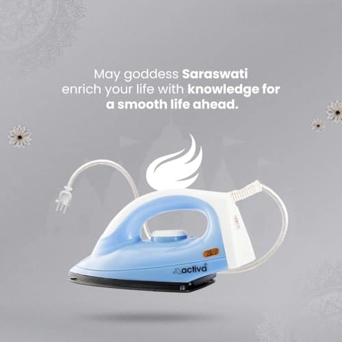 Plancha - 750W BLUE AND WHITE Dry Iron