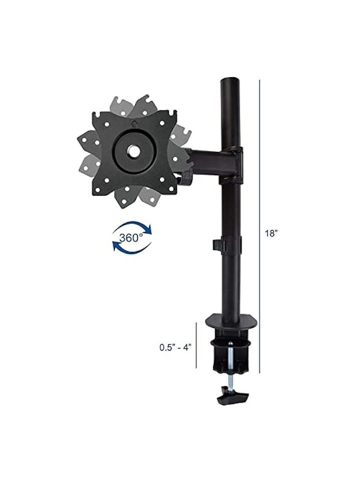 Monitor Mount Arm - Single 20 to 32 inches 75x75mm and 100x100mm