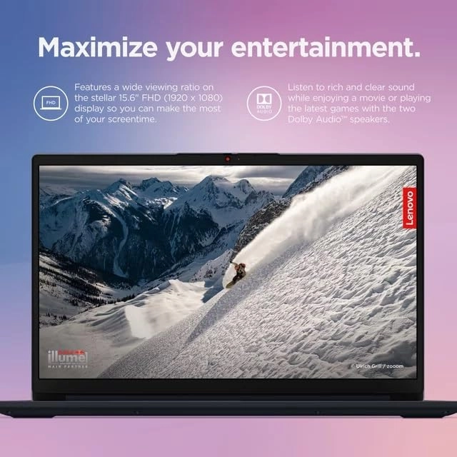 Ideapad 1 - 15.6'' Ryzen 3 7320U 8GB DDR5 512GB SSD