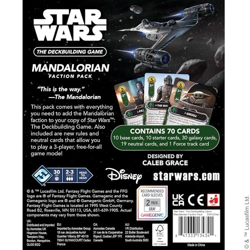 Star Wars: The Deckbuilding Game: Mandalorian Faction Pack