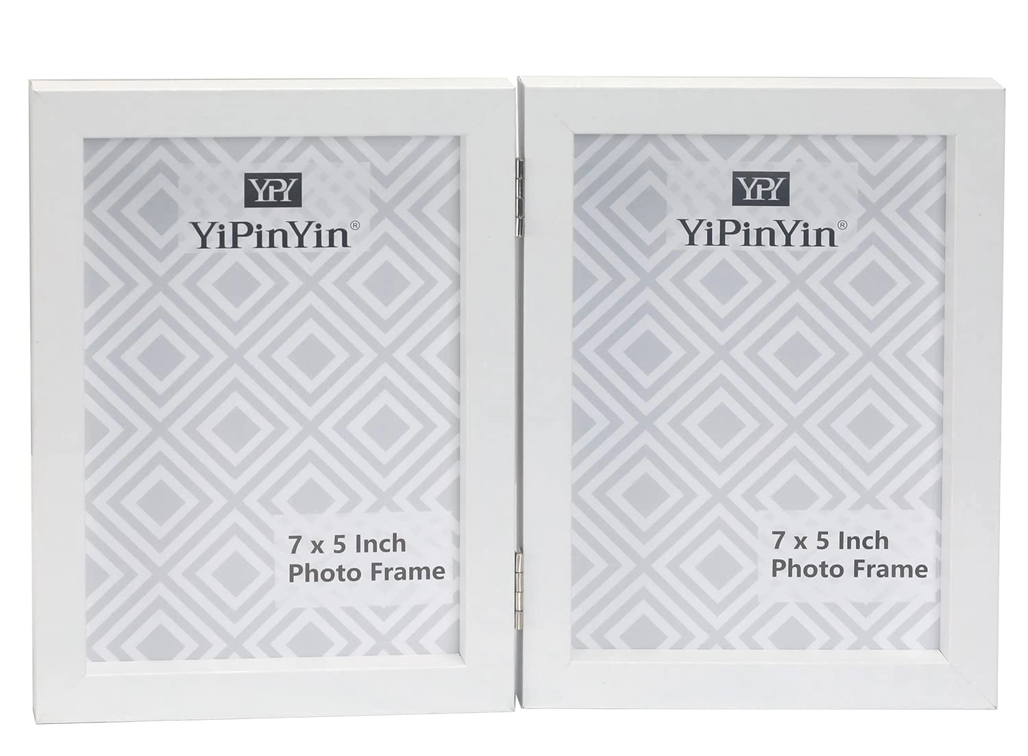 Hinged Double Photo Frame - 7x5'' 2