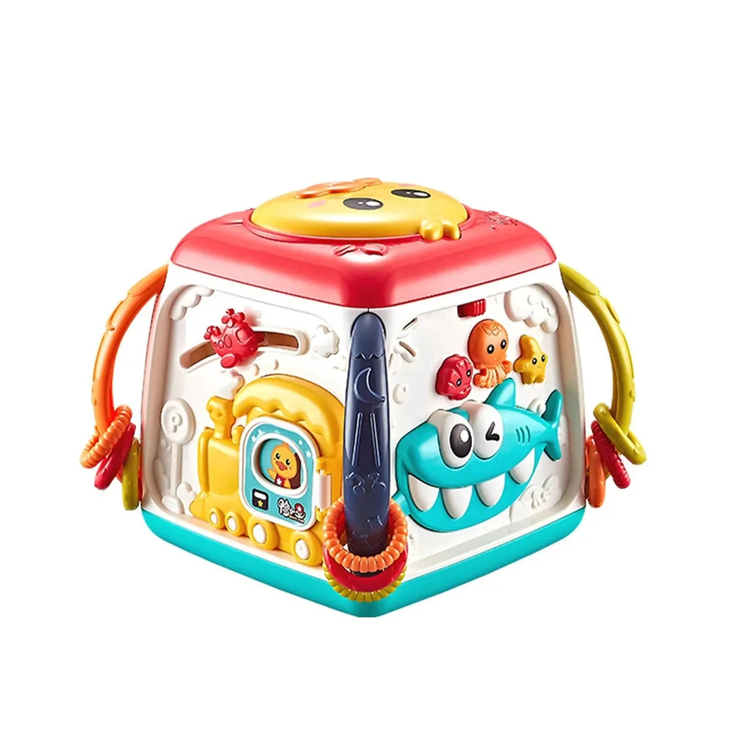 Little Angel 5-In-1 Musical Activity Cube - Suitable for 12 months and above