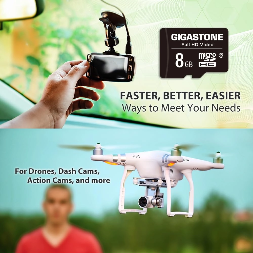 Micro SD Card - 8GB Pack
