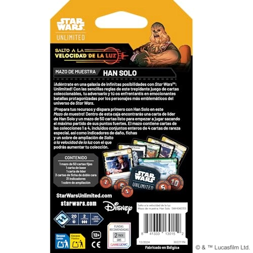 Star Wars: Unlimited TCG Jump to Lightspeed Han Solo Spotlight Deck