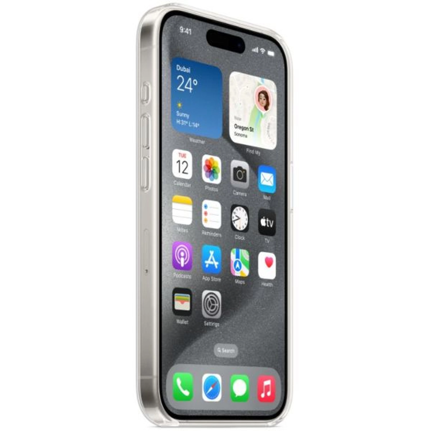 Clear Case with MagSafe for iPhone 15 Pro