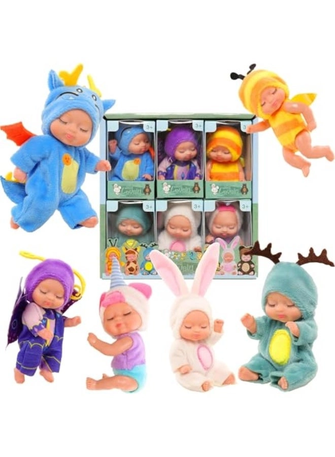 Nalakal Rebirth doll - 8 cm PVC 6 pieces Set