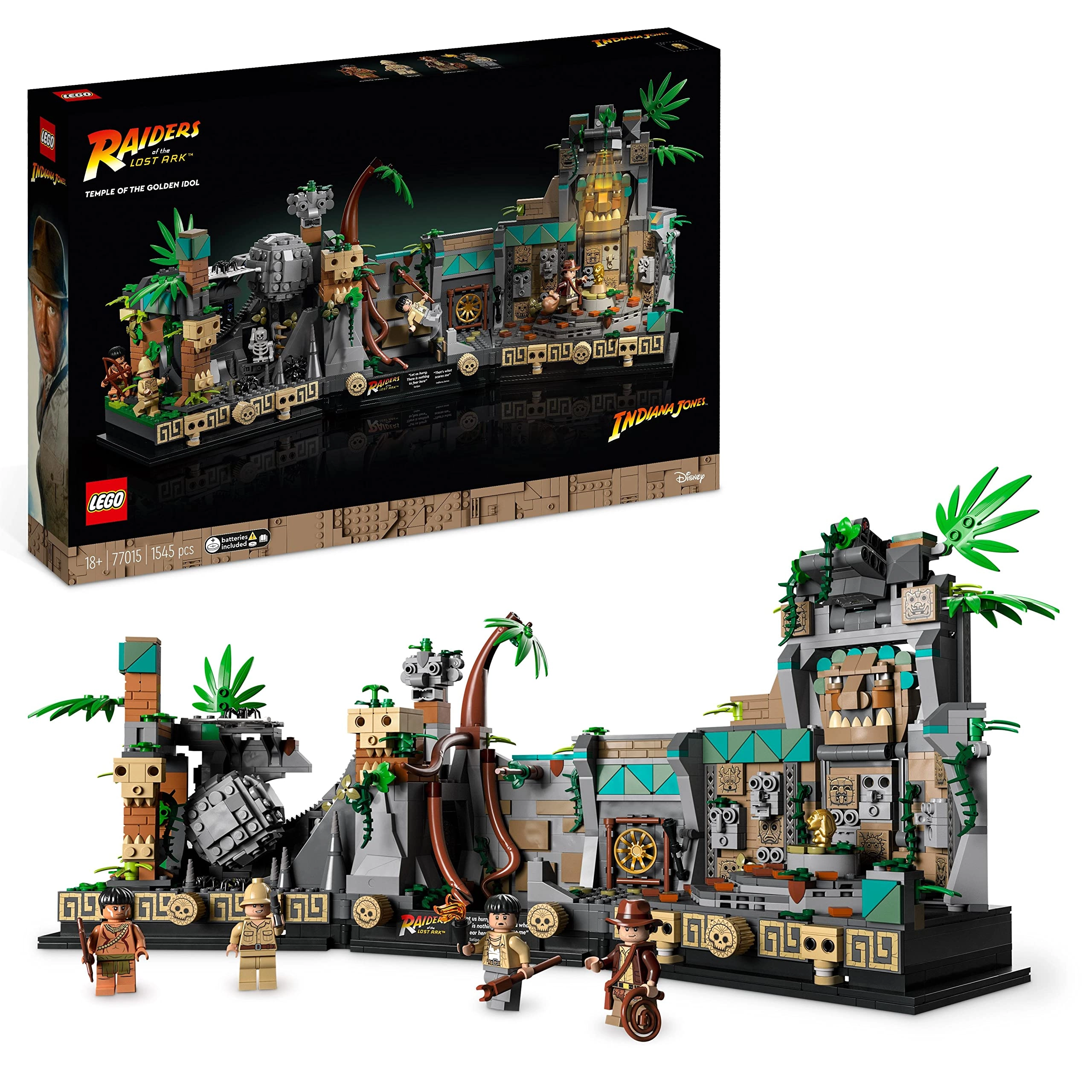 LEGO Indiana Jones Temple of the Golden Idol (77015)