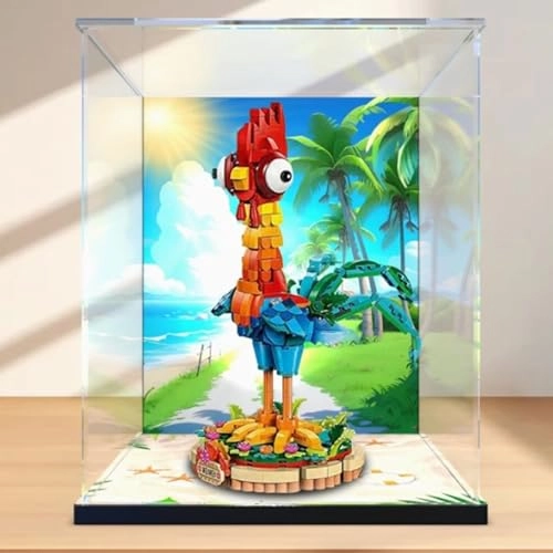 Display Case for LEGO 43272 Chicken Block Model - Acrylic