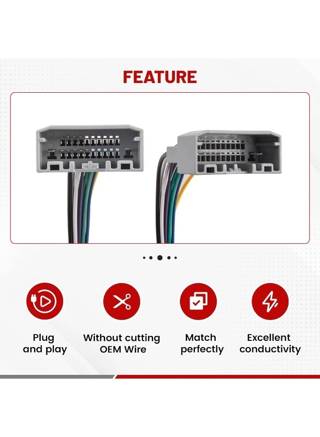 Car Stereo Wire Harness - Dodge Chrysler Jeep