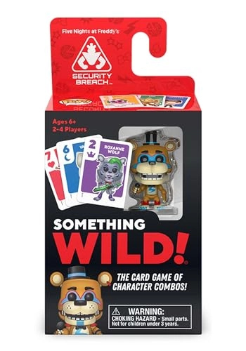 Something Wild! Five Nights at Freddy's: Security Breach Glamrock Freddy - Card Game