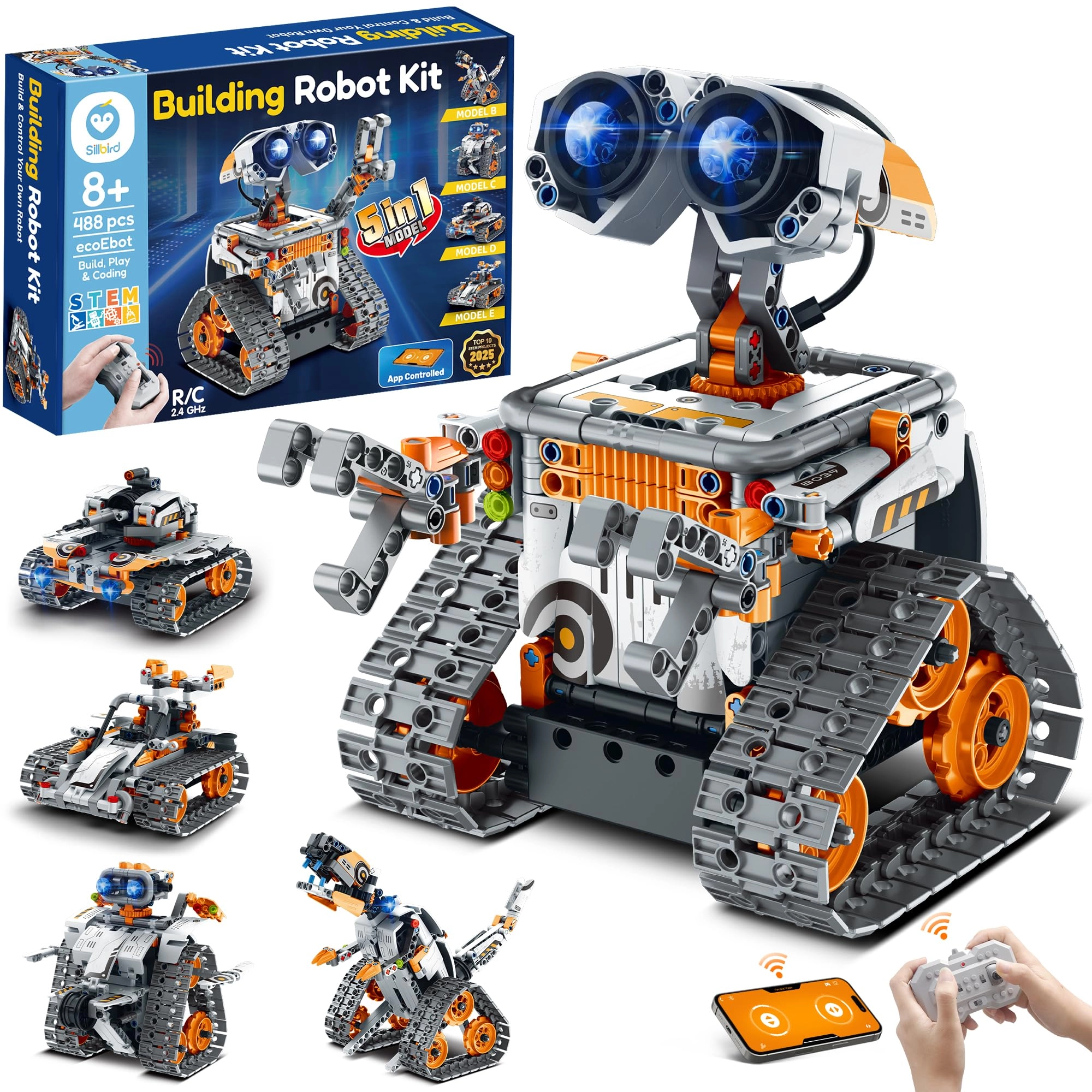 Robot Building Kit - 488 pieces