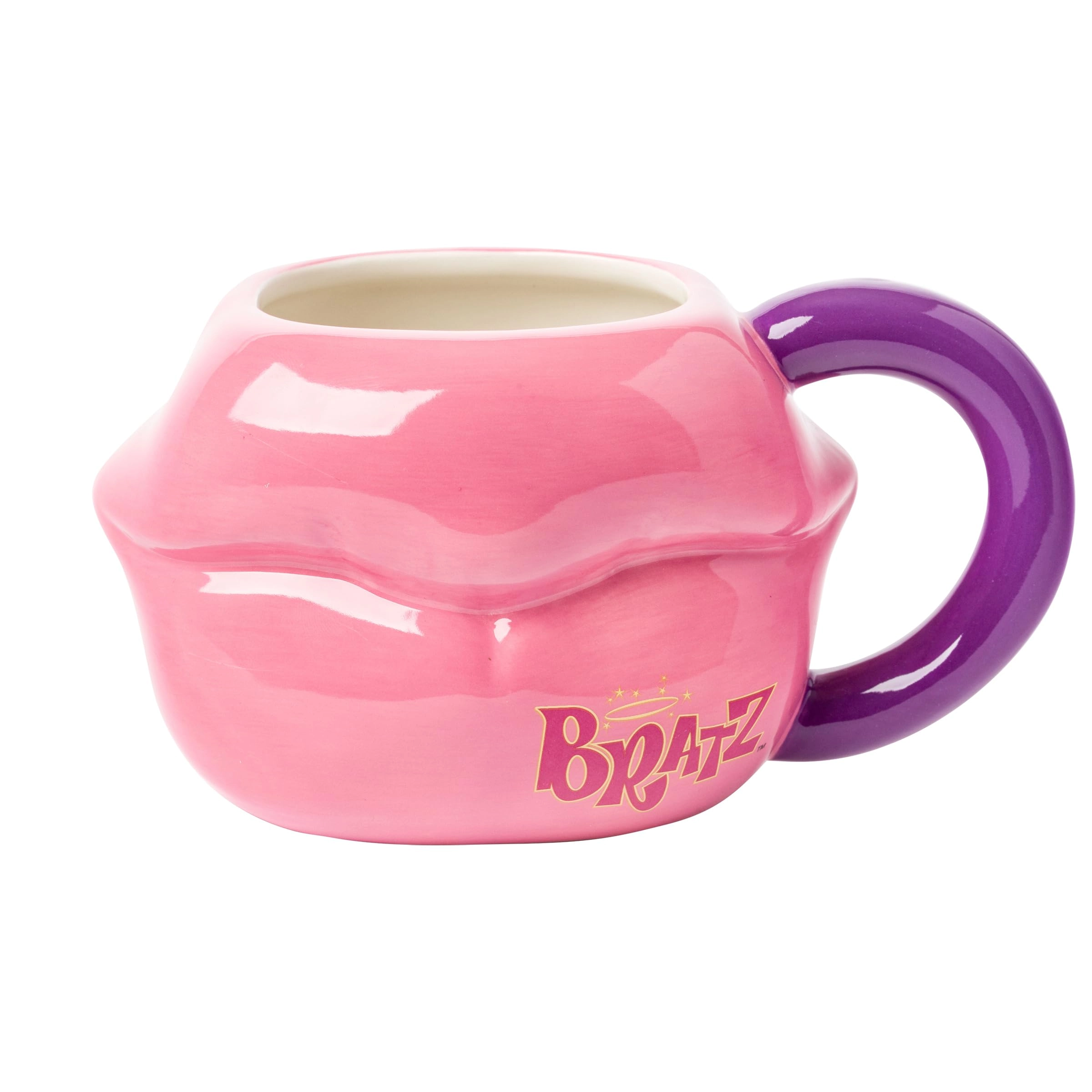 Silver Buffalo Bratz Lips Ceramic 3D Sculpted Mug - 1 pcs