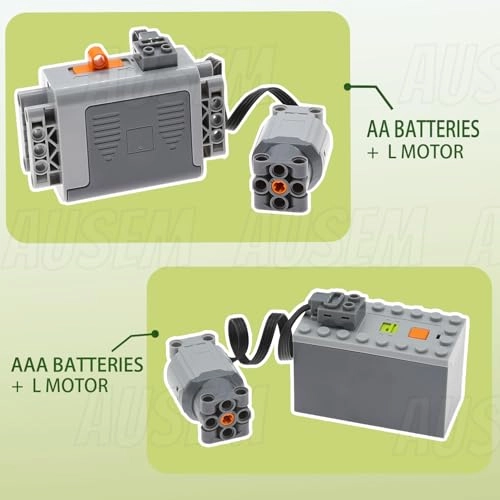 L Motor + AA Battery Box + AAA Battery Box - 4 pcs