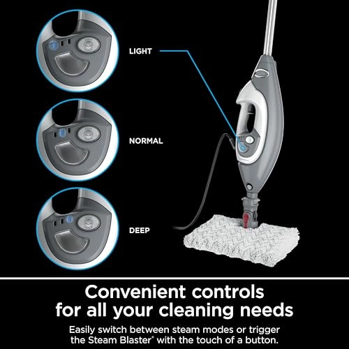 Lift-Away Pro Steam Pocket Mop - 3 Modes Steam Blaster