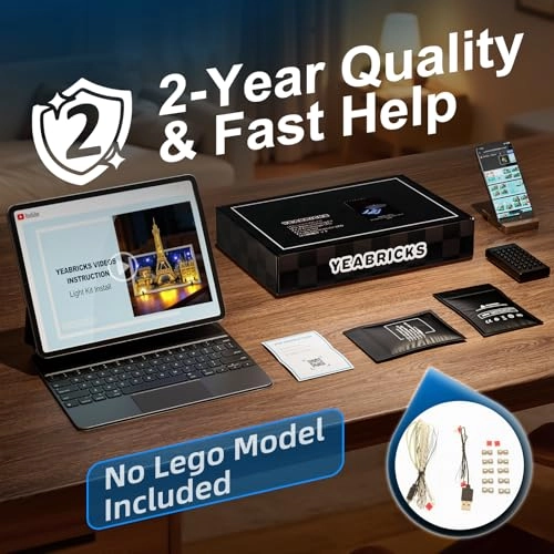 LED Light for Lego-77256 - Speed Champions Back to The Future