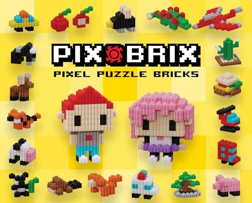 Pixel Art Puzzle Bricks - 1500 pcs