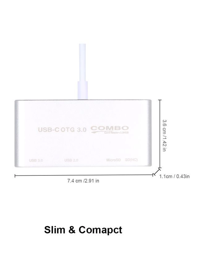 USB-C Hub - 6-In-1 3 USB 3.0 HDMI