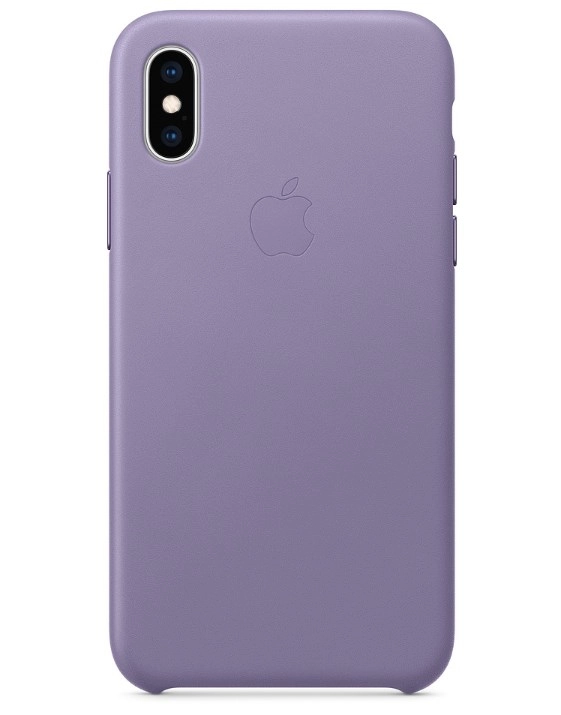 Apple Leather Case Back Case for iPhone XS