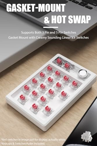 Numeric Keypad - Gasket-Mount Hot-Swap Tri-Mode