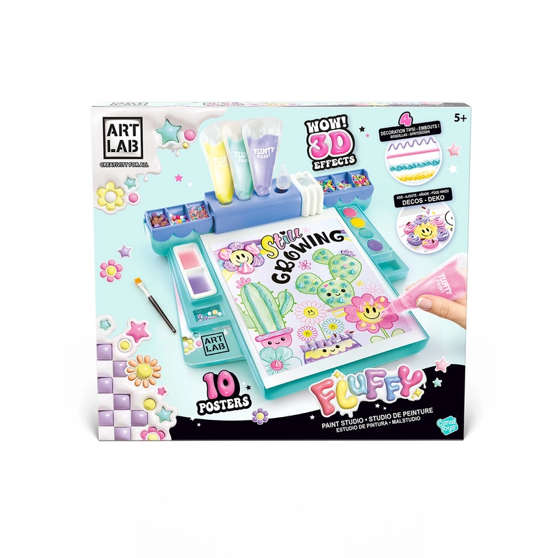 Canal Toys Fluffy Paint Studio Kit - 5+ years