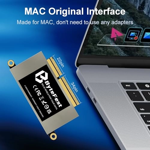 SSD for Apple MacBook Pro Retina A1708 - 1TB M.2