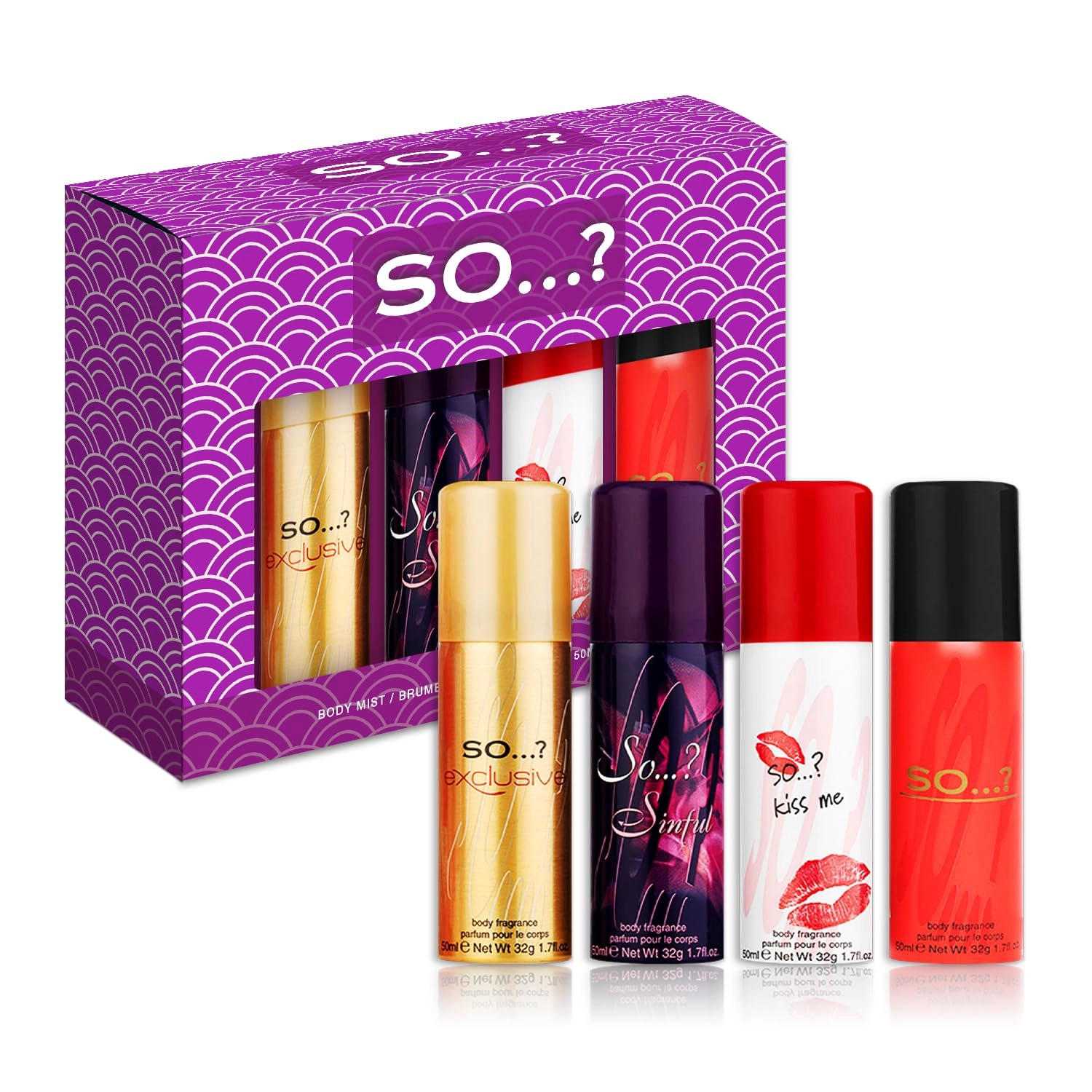 Incos Ltd Sinful - 50ml + Kiss Me + Exclusive + Red