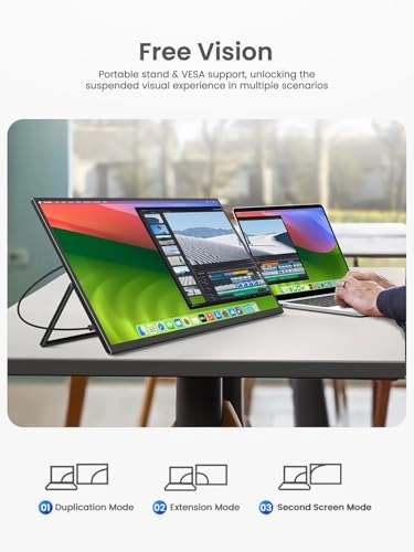 Portable Monitor 2K - 22 Inches