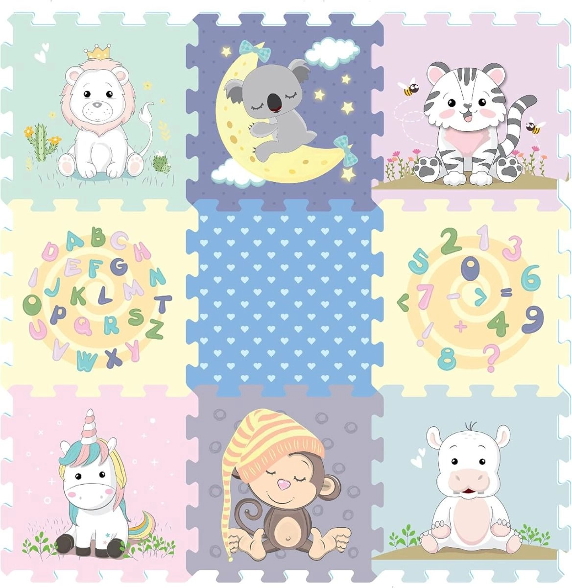 Sweetie Animals Puzzle Mat - 10 Months