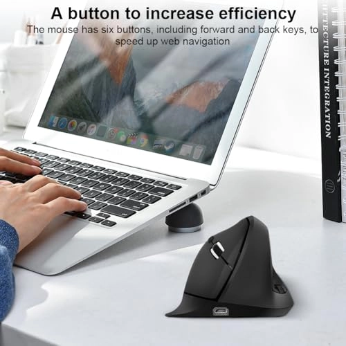 Vertical Ergonomic Mouse - Wireless
