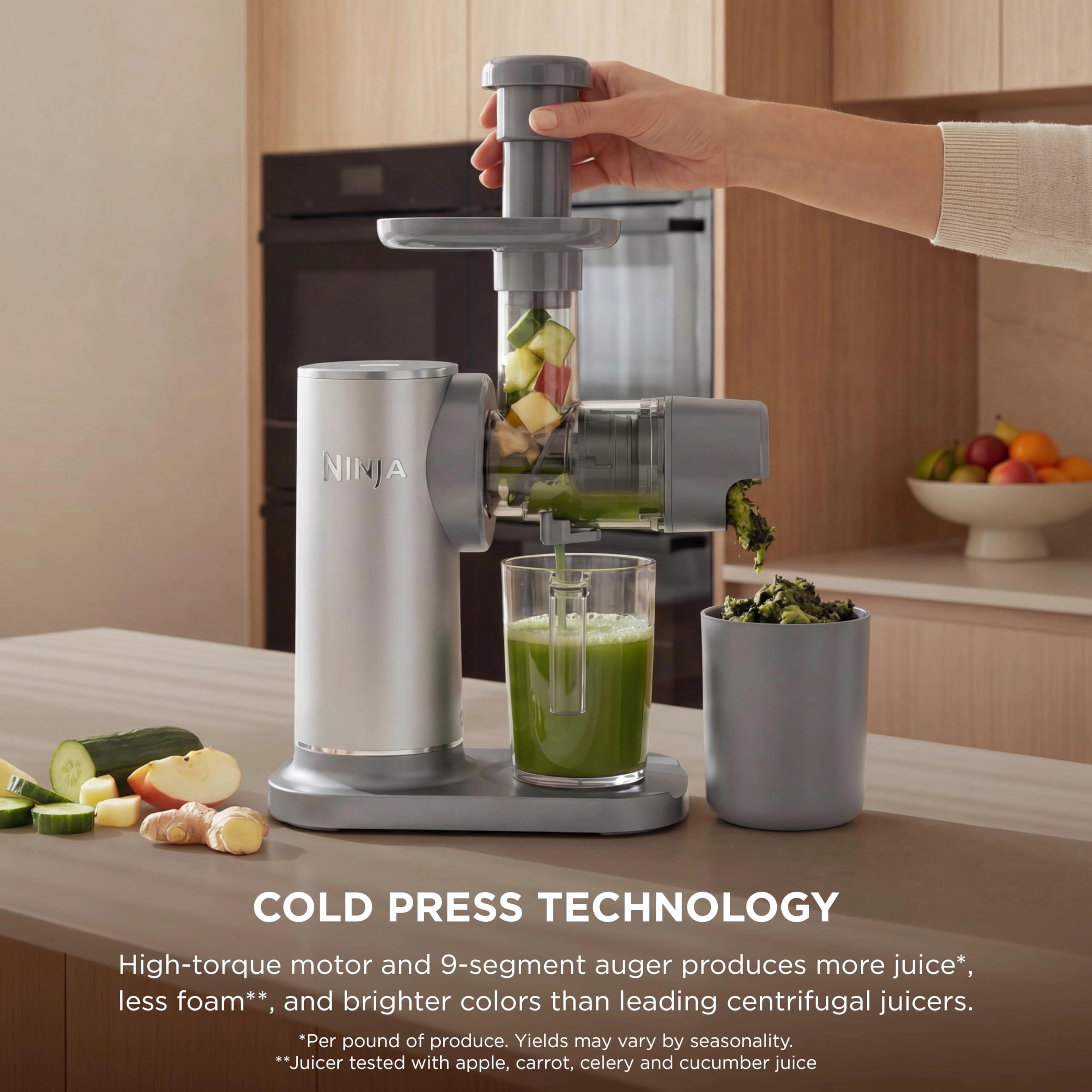 NeverClog Cold Press Juicer - 150 W 0.7 L