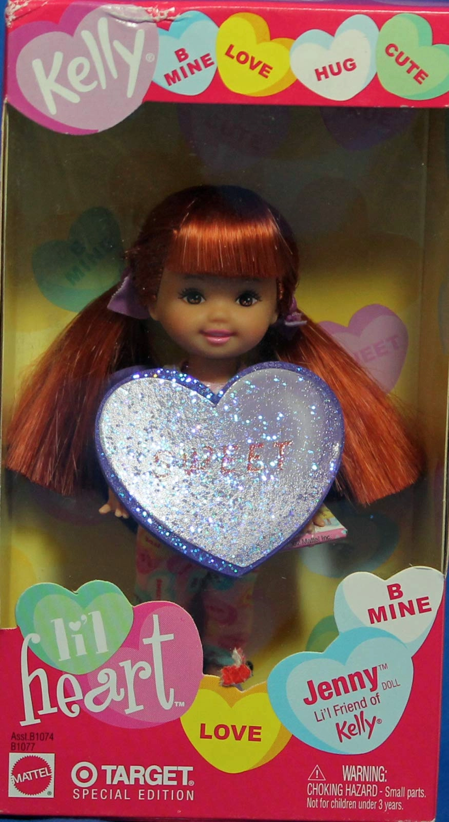 Mattel Kelly Barbie Doll - Redhead Lil' Heart Ages 3+