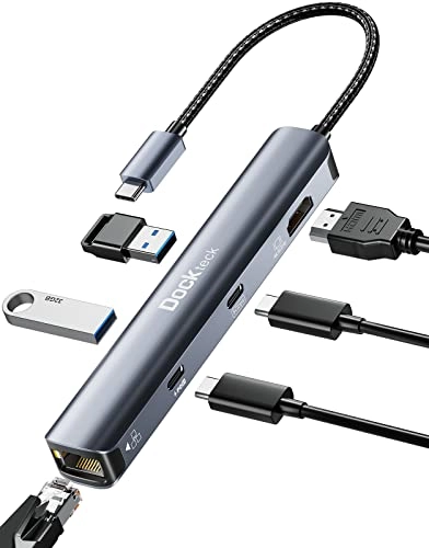 Dockteck USB C Hub - TypeC USBC and Thunderbolt 34 devices